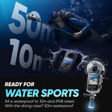Insta ONE X4 Underwater Cover, Waterproof Case for Insta ONE X4 Action Camera