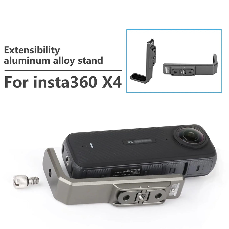 Insta 360 X4 Horizontal Mount for helmet, insta 360 X4 Camera Accessories