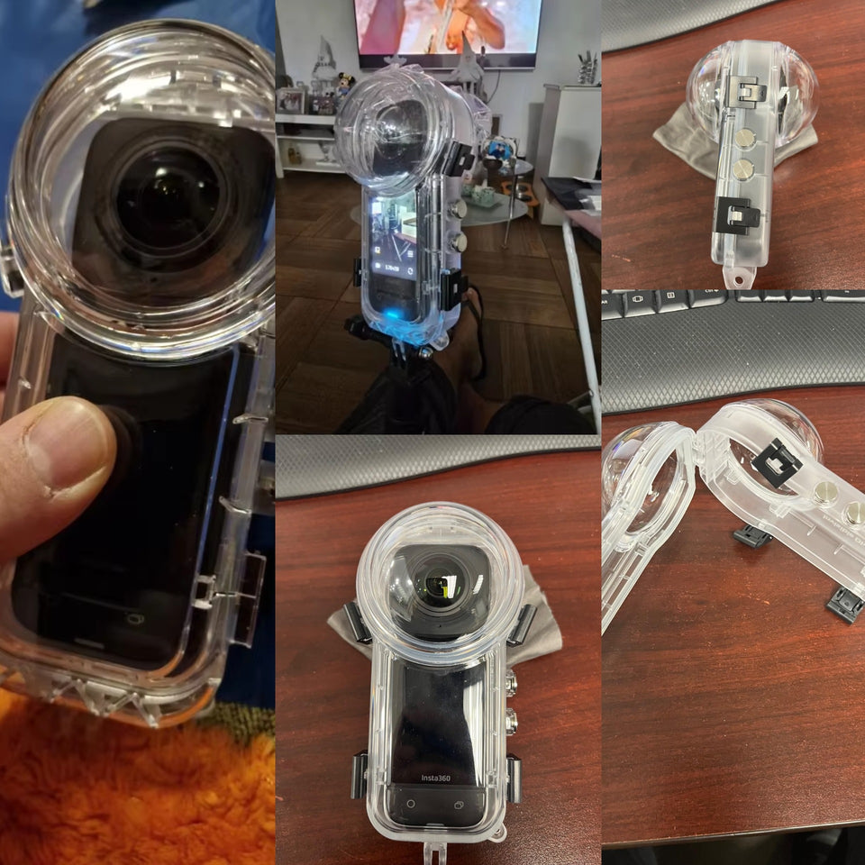 Yantralay Invisible Dive Case for Insta360 X4 – Waterproof Housing Case for ONEX4 Camera