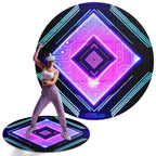 VR Mat 100 cm Round Anti Slip Comfortable Premium Gaming Floor Mat