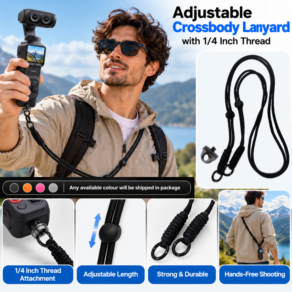 Insta 360 Luna Ultra Camera Accessory Bundle with EVA Case