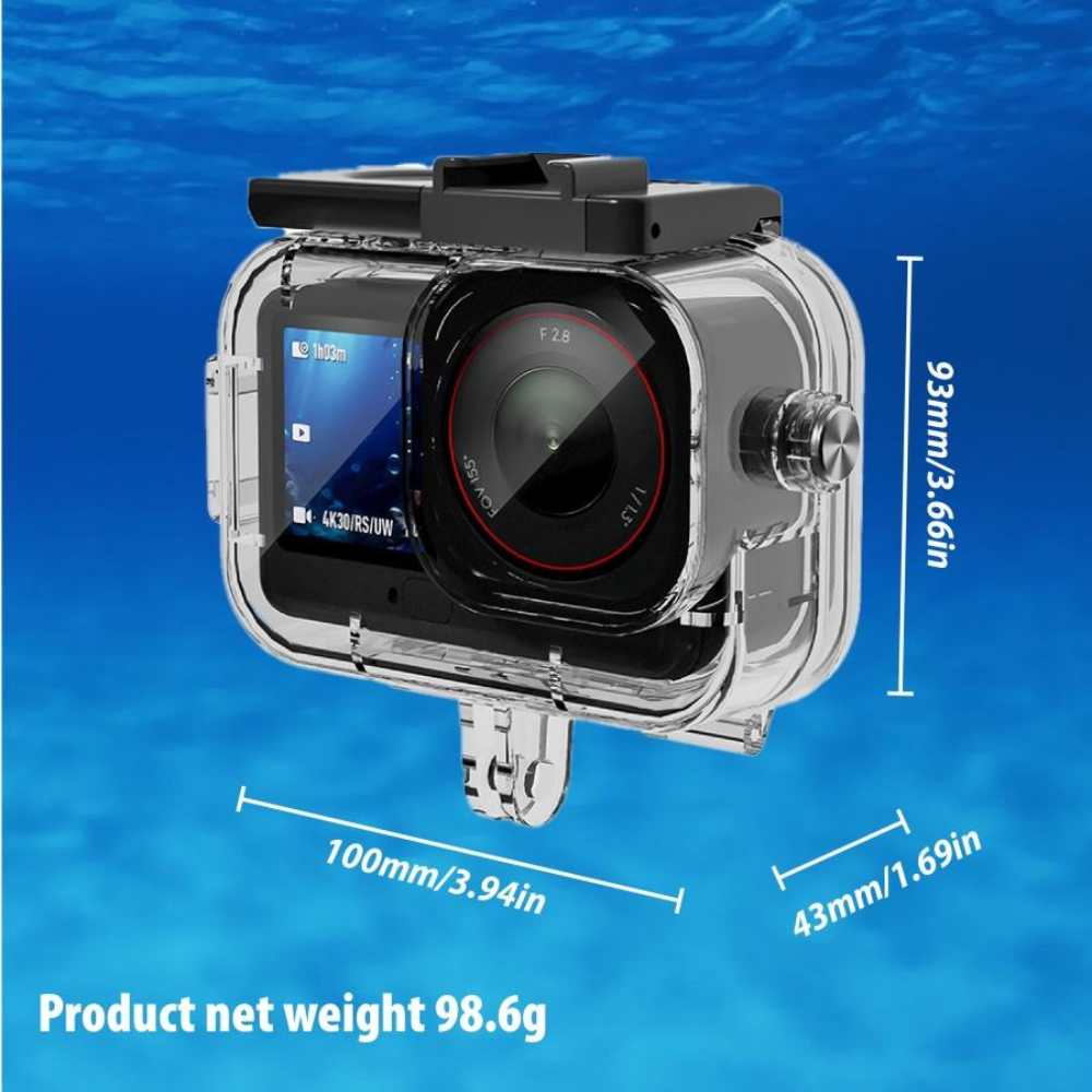 waterproof action camera housing case