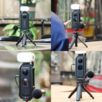 Protective metal housing for Insta360 ONE X2 camera