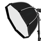 55cm foldable octagon softbox for Speedlite flash photography