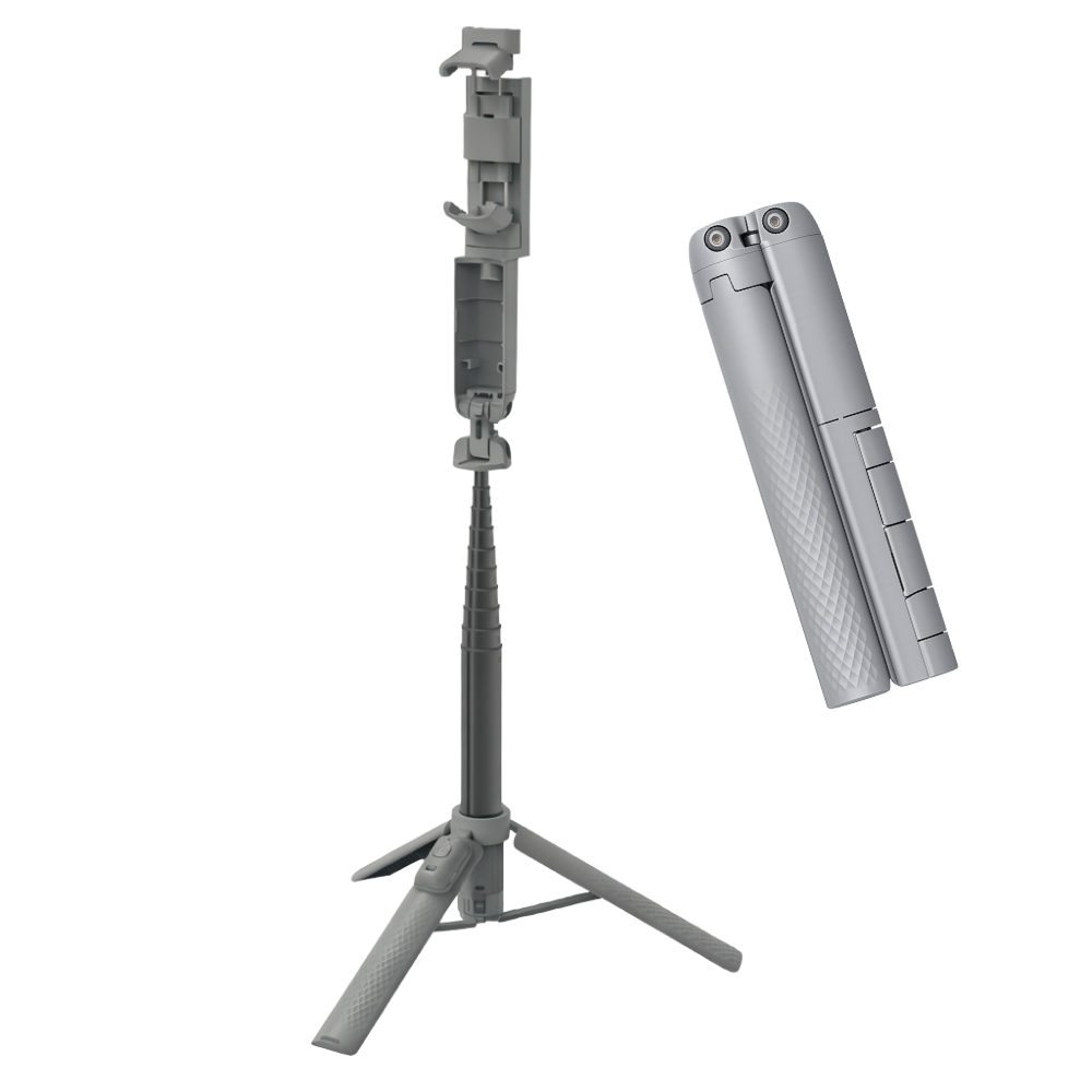 travel selfie monopod with tripod base