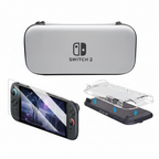 Scratch-resistant screen protector and soft TPU cover for Switch 2
