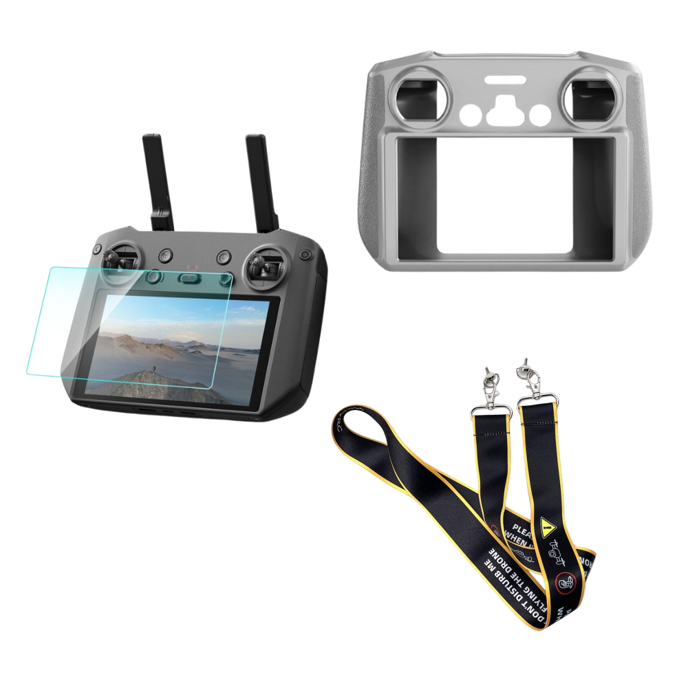 3-in-1 combo for DJI Mini 4 Pro RC2 controller