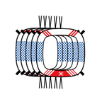 fpv drone racing gate 850mm
