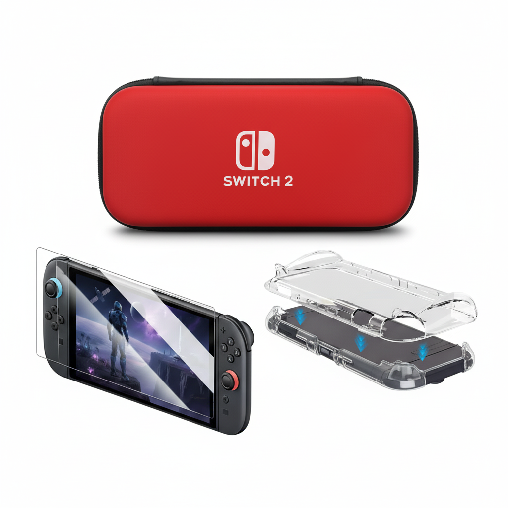 Full protection combo for Nintendo Switch 2 by Yantralay