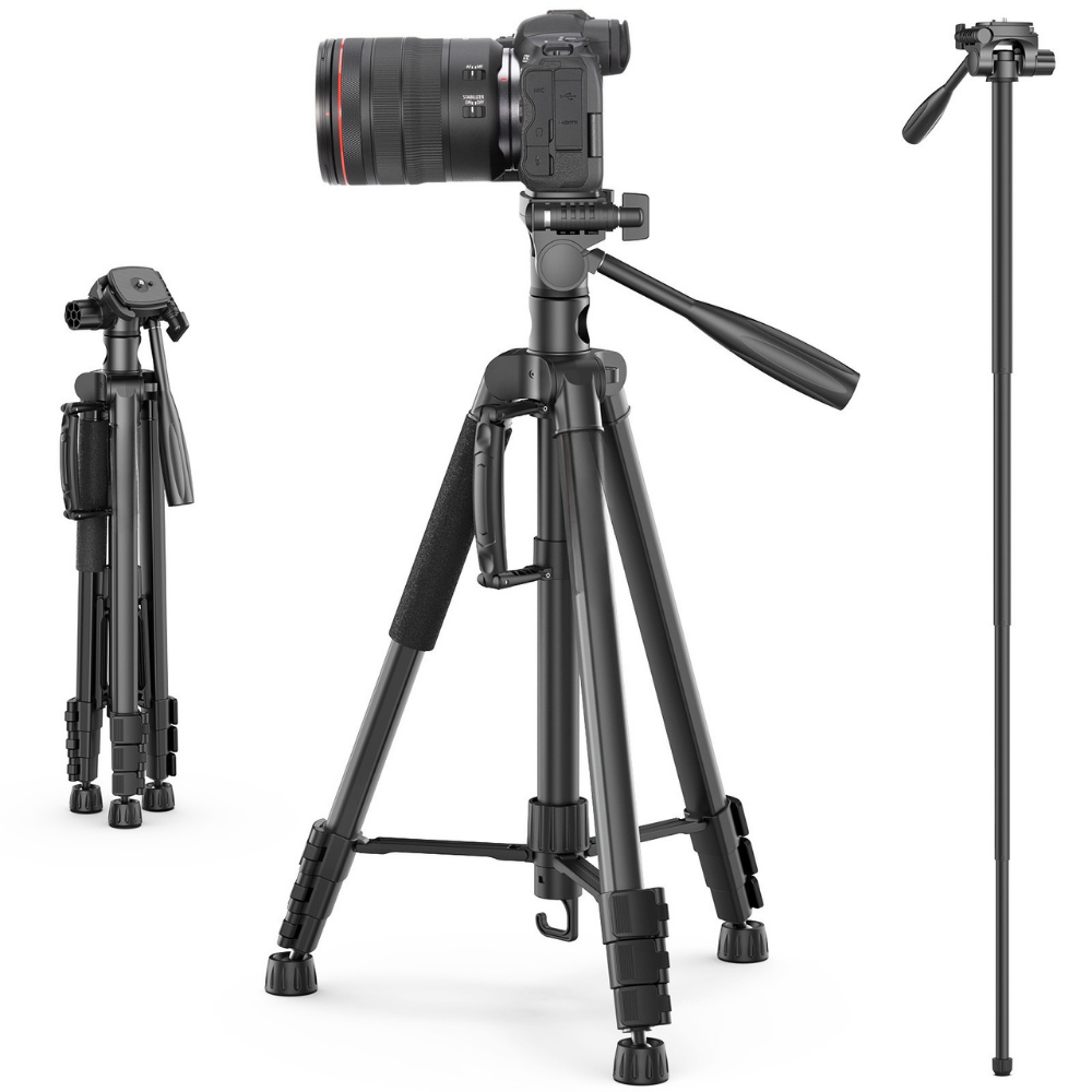 Yantralay multifunctional aluminium tripod with 360° panoramic rotation