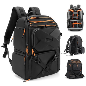 Cwatcun D132 large camera backpack with laptop compartment and tripod holder