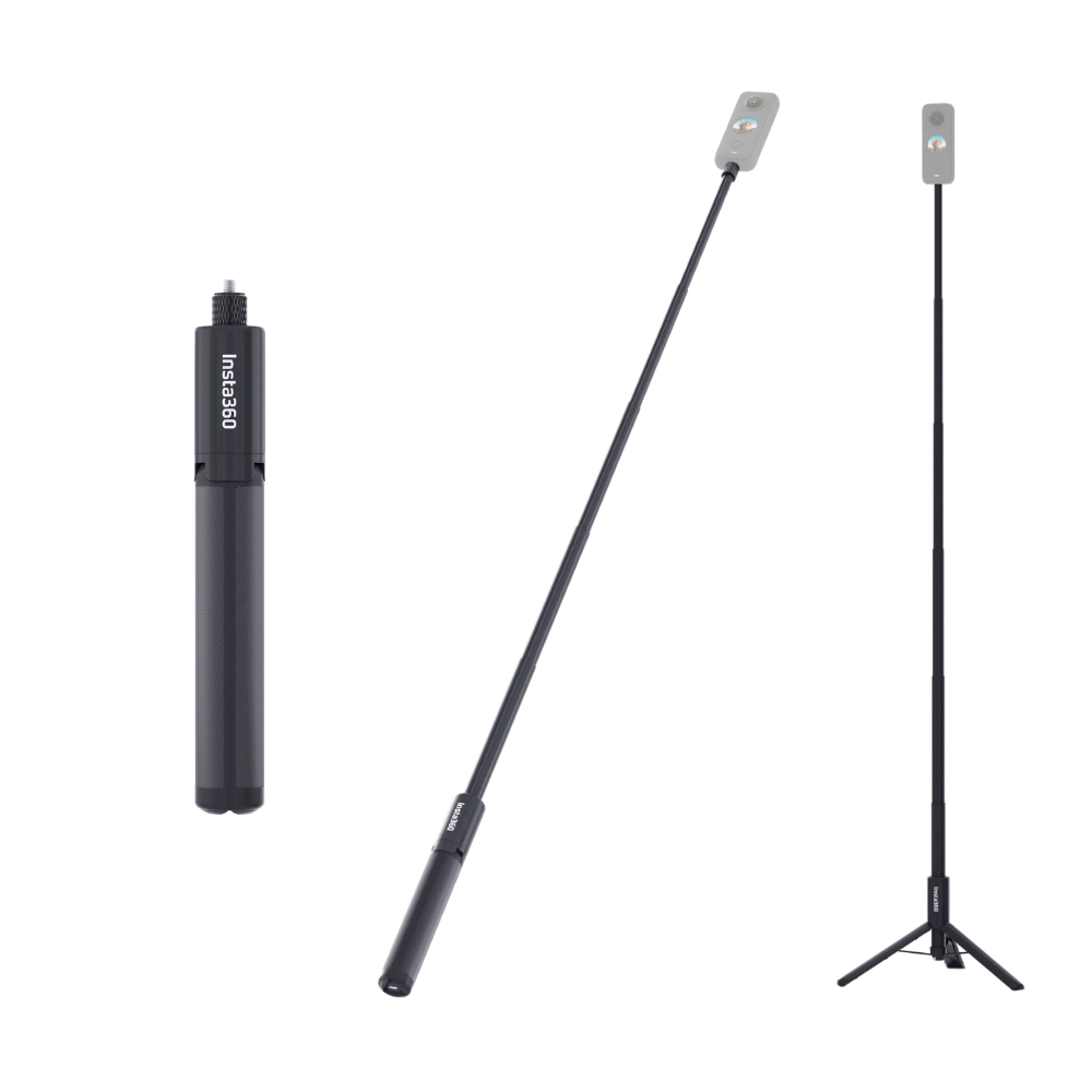 insta360 selfie stick tripod 2 in 1 mount