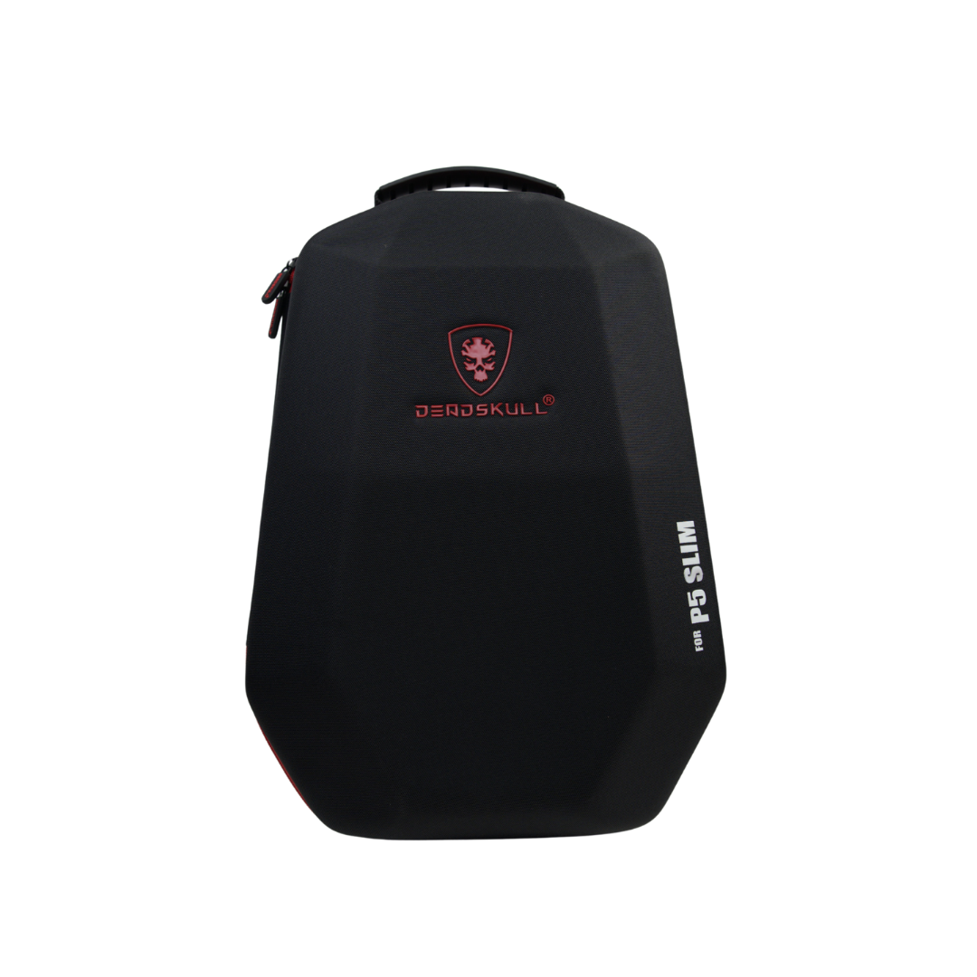 DeadSkull PS5 Slim Travel Backpack Shockproof Hard Shell Bag