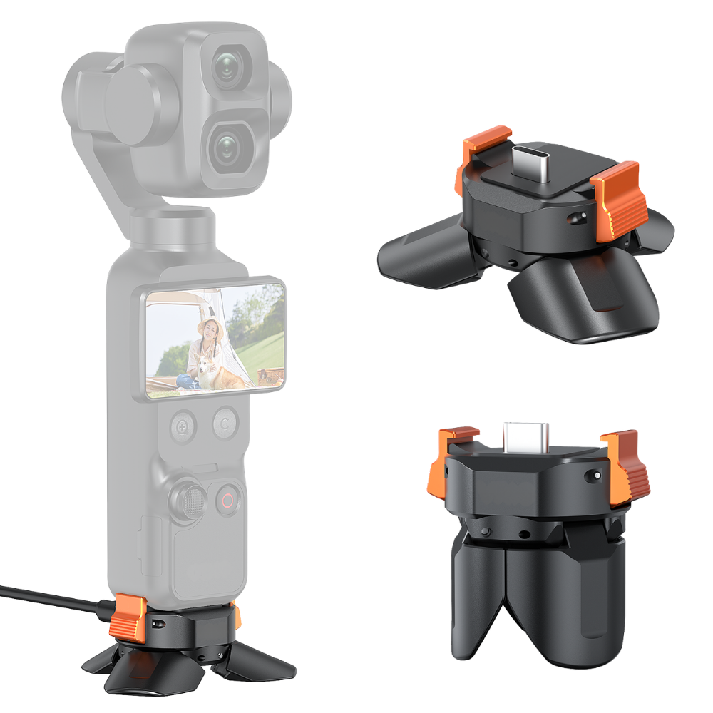 Mini Tripod Adapter for Pocket 3/4/4Pro magnetic quick release