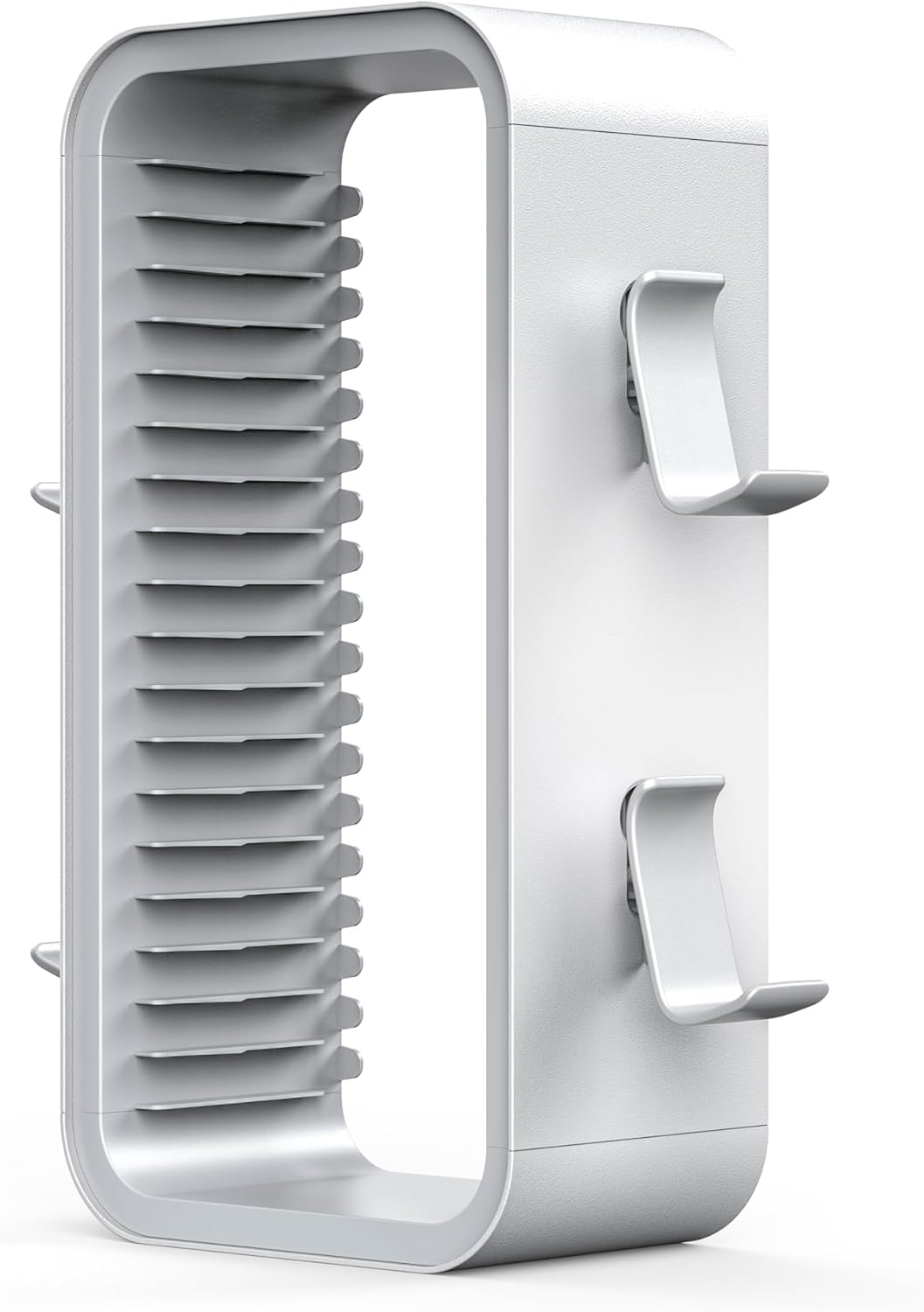 Gaming Desk Organizer Stand For PS5/Xbox Series/Switch – Holds 18 Game Discs with 4 Controller