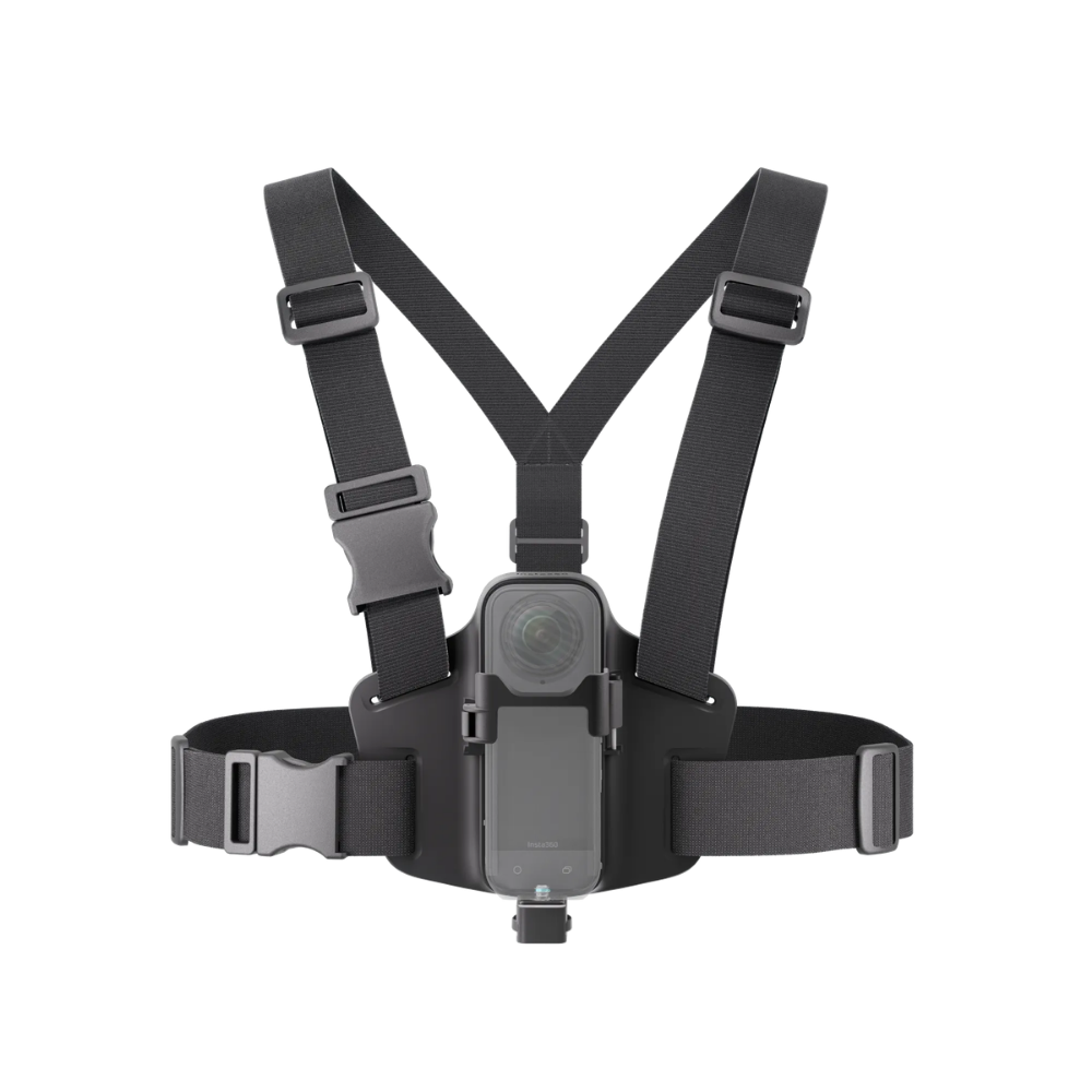insta360 x5 chest mount pov camera strap