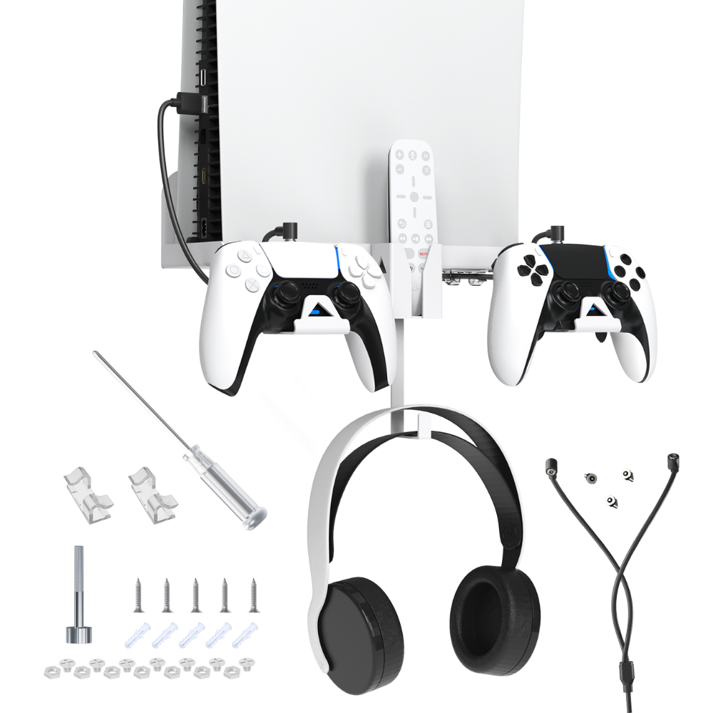 PS5 wall mount stand for disc edition console
