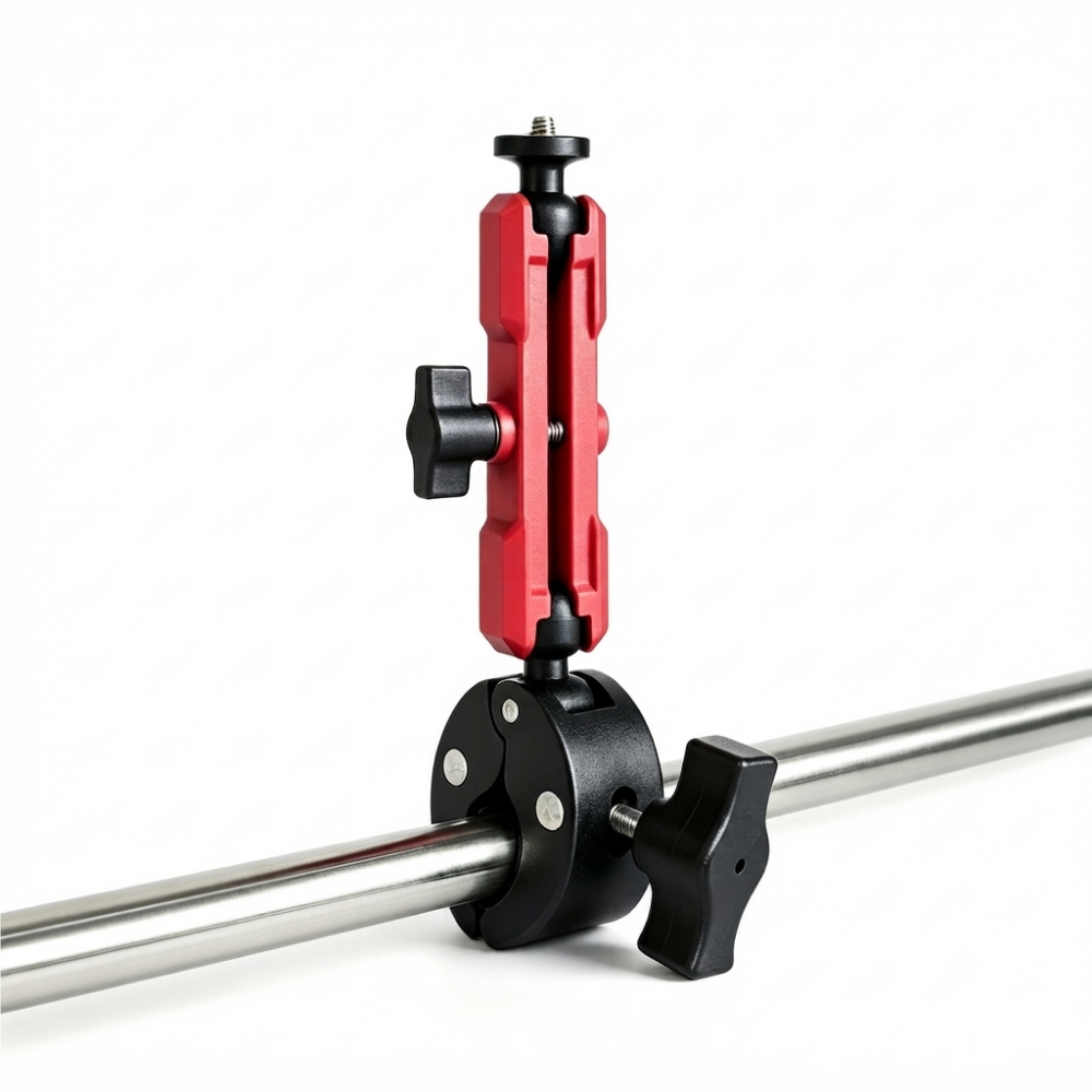 Motorcycle Handlebar Clamp Mount for Action Camera