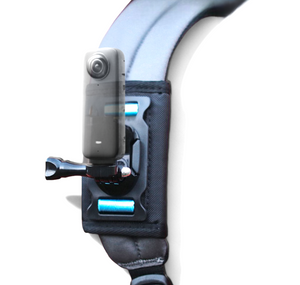 360° rotary backpack clip mount for action cameras