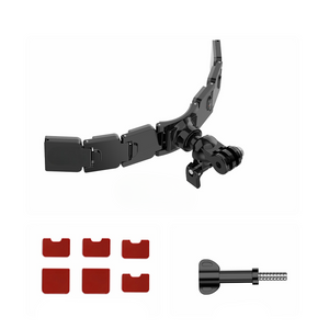 Helmet chin mount for GoPro, helmet camera mount, chin strap holder, Action camera helmet mount