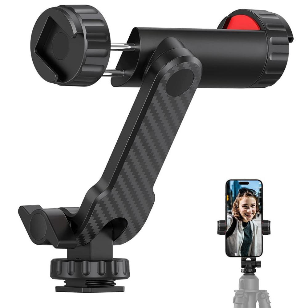 multi function phone holder with cold shoe