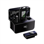 Professional noise reduction wireless mic with 30H charging case