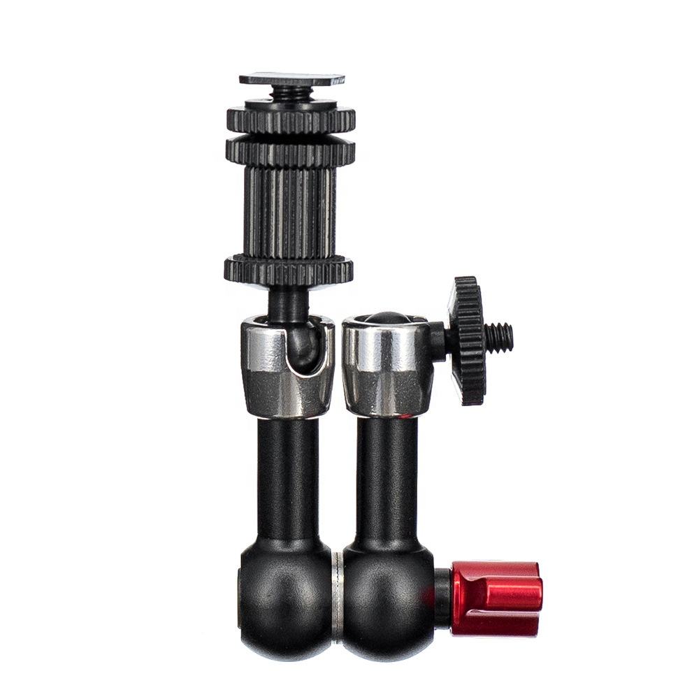 Magic Arm Bracket with Cold Shoe Base for DSLR, Lights & Monitors