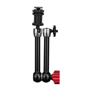 Magic Arm Bracket with Cold Shoe Base for DSLR, Lights & Monitors