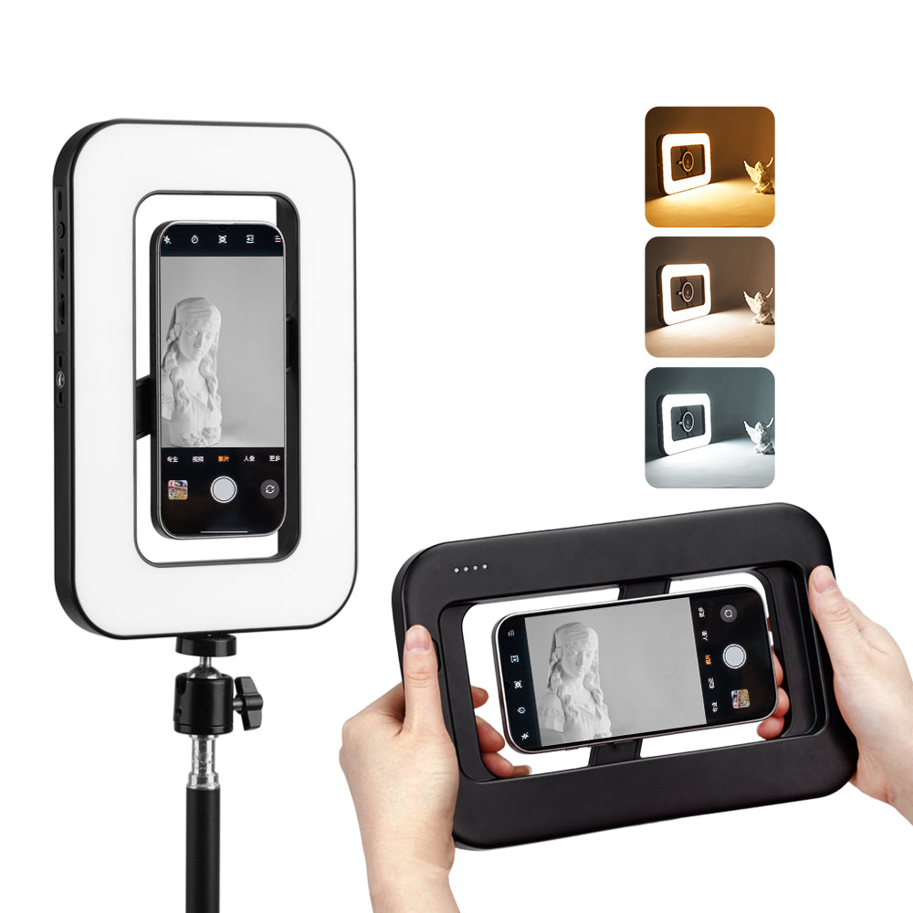 Yantralay RGB Smartphone Video Rig – Handheld LED Light with