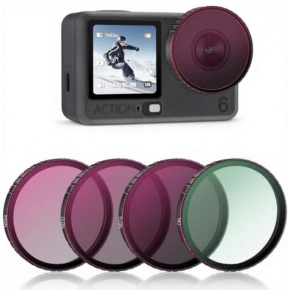ND Filter Set for DJI Osmo Action 6