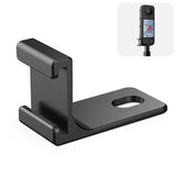 Cold shoe selfie stick extension bracket for Insta360 cameras