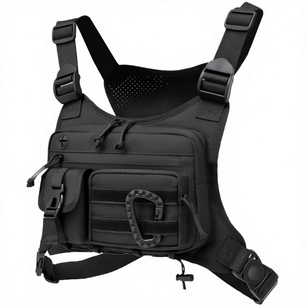 Tactical Chest Bag | Multi Pocket Adjustable Vest Rig
