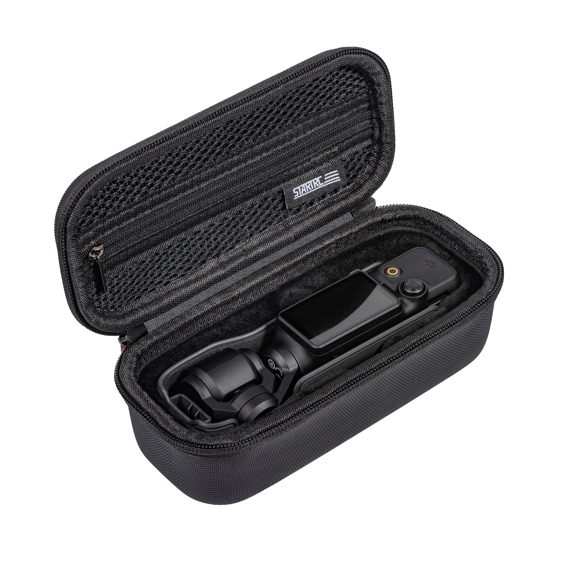 DJI Pocket 3 case, Osmo Pocket 3 bag, camera travel case, gimbal protective case, waterproof camera case, shockproof gimbal case, portable camera bag, Osmo Pocket accessories case, creator combo bag, camera gear organizer, EVA camera case, PU gimbal case, travel camera case, black camera bag, DJI storage case.