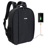 CADeN D10 professional waterproof camera backpack with USB port
