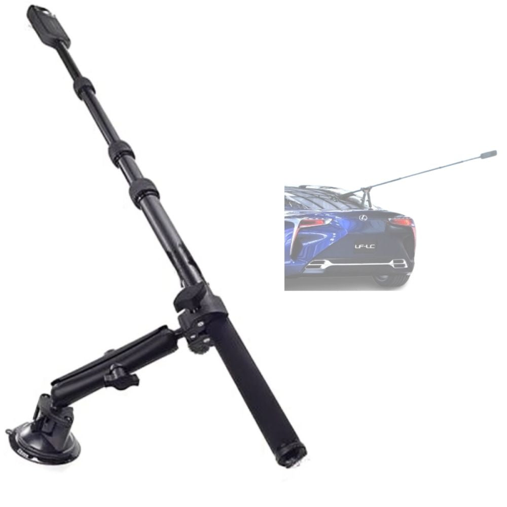 car suction mount,  suction mount with clamp, suction jaw clamp.