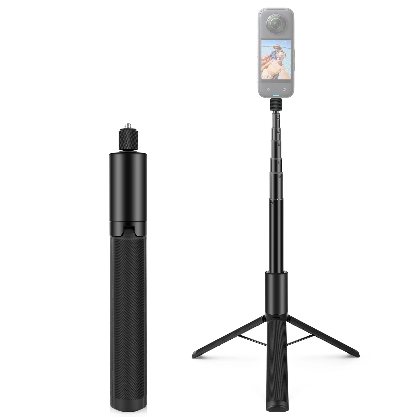 Invisible Selfie Stick for Insta360 Tripod Stand for Insta360 X5/X4/X3