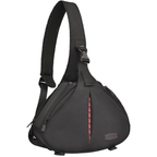 CADeN camera sling bag for DSLR and mirrorless cameras with tripod holder
