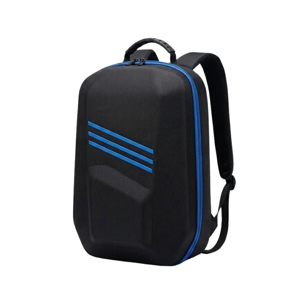 PS5 Pro hard shell backpack front view
