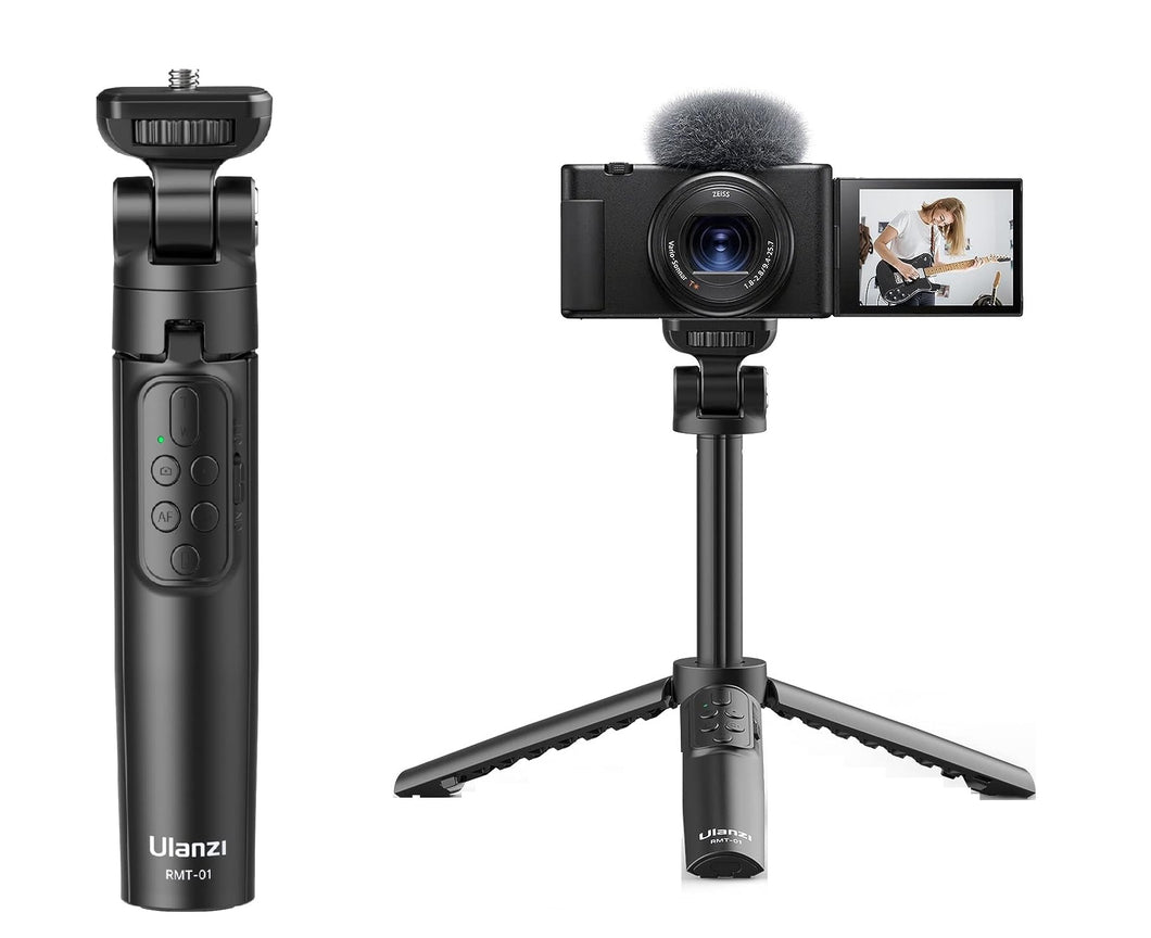 ulanzi rmt 01 vlogging tripod remote grip for canon nikon sony cameras 