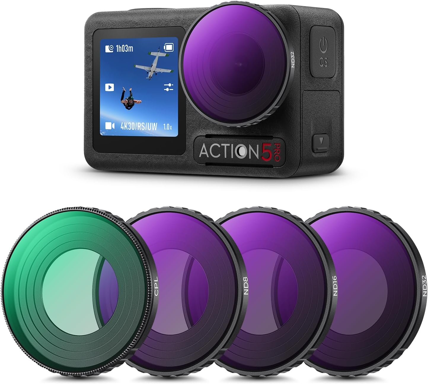 ND filter, CPL filter