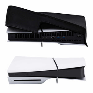 Horizontal protective case cover for PS5 Slim console