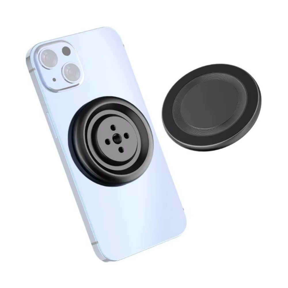 Magnetic Ring Phone Holder with 1/4” Thread | MagSafe Compatible Phone Mount for Smartphones