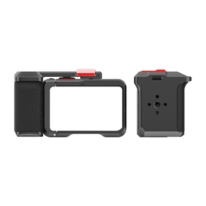 Street snap grip with retro frame holder for DJI Osmo Action 5 Pro