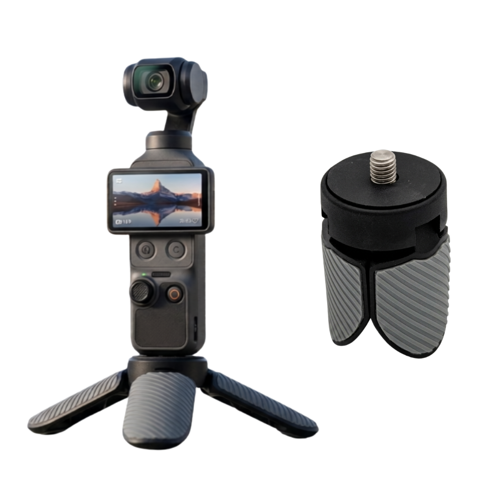 Mini Desktop Tripod with 1/4 inch screw mount for action cameras