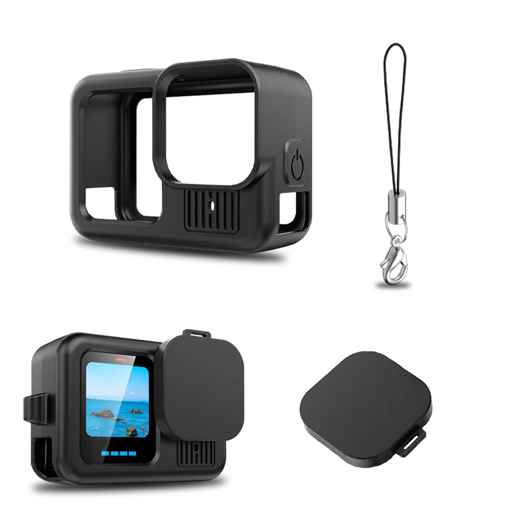 Hero 13 protection, GoPro 13 accessories, Silicone camera case, GoPro lens protector, Hero 13 sleeve