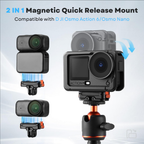 dji osmo action 6 magnetic mount dual claw