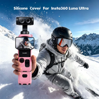 Silicone Protective Case for Insta360 Luna Ultra with Lens & Screen Guard