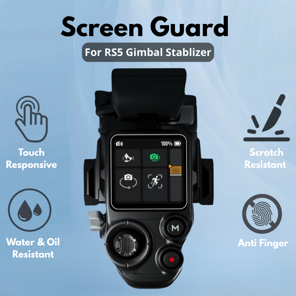 Screen protector for DJI RS 5 stabilizer