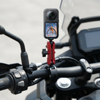 Motorcycle Handlebar Clamp Mount for DJI Osmo Action 6