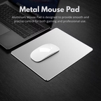 Aluminum Mouse Pad Double Sided Waterproof Gaming Mat